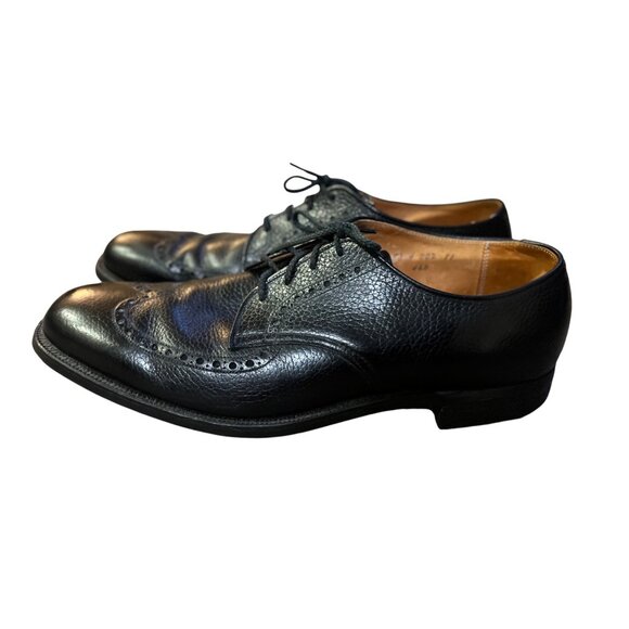 Alden Other - Vintage Alden Dress Shoes Mens 12.5 AA/B Narrow Used Black 460 Blucher Foot Bala